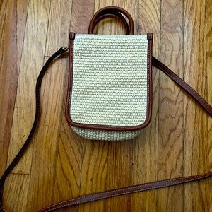 H&M Crossbody Straw Bag
